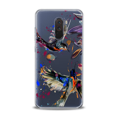 Lex Altern TPU Silicone Xiaomi Redmi Mi Case Watercolor Birds