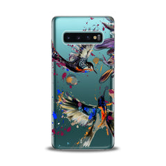 Lex Altern TPU Silicone Samsung Galaxy Case Watercolor Birds