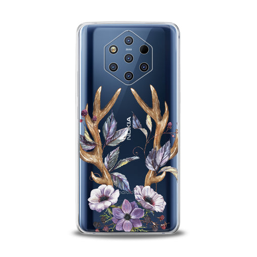 Lex Altern Floral Antlers Art Nokia Case