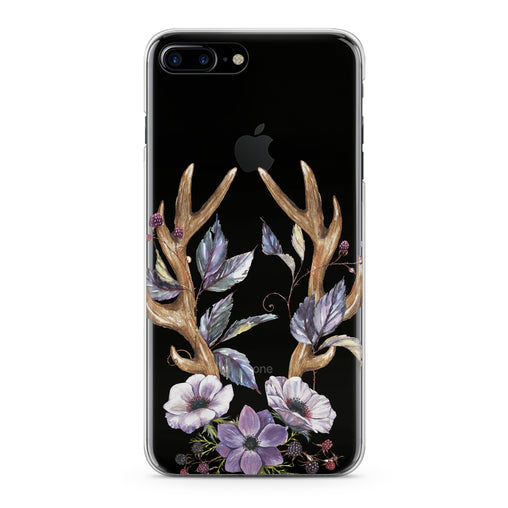 Lex Altern Floral Antlers Art Phone Case for your iPhone & Android phone.