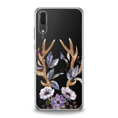 Lex Altern Floral Antlers Art Huawei Honor Case