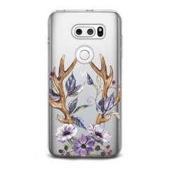 Lex Altern TPU Silicone LG Case Floral Antlers Art