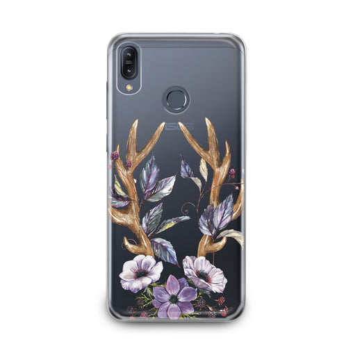 Lex Altern Floral Antlers Art Asus Zenfone Case