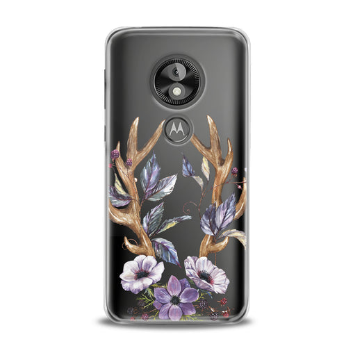Lex Altern Floral Antlers Art Motorola Case