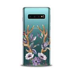 Lex Altern Floral Antlers Art Samsung Galaxy Case