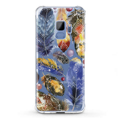 Lex Altern TPU Silicone Phone Case Bright Feather Theme