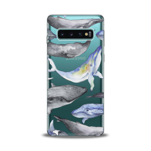Lex Altern Funny Whale Print Samsung Galaxy Case