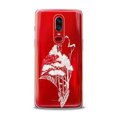 Lex Altern TPU Silicone OnePlus Case Floral Wolf