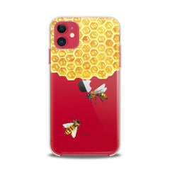 Lex Altern TPU Silicone iPhone Case Honeycomb Bee