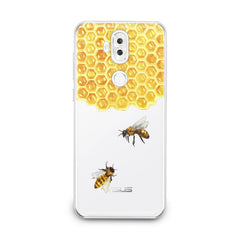 Lex Altern TPU Silicone Asus Zenfone Case Honeycomb Bee