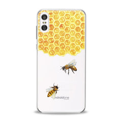 Lex Altern TPU Silicone Motorola Case Honeycomb Bee