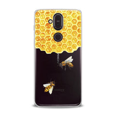 Lex Altern TPU Silicone Nokia Case Honeycomb Bee