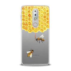 Lex Altern TPU Silicone Nokia Case Honeycomb Bee