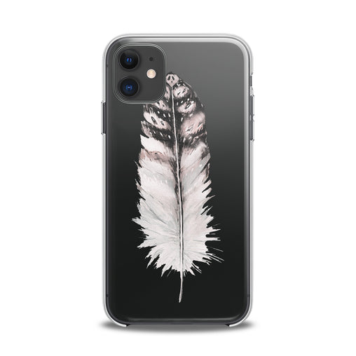 Lex Altern TPU Silicone iPhone Case Elegant Feather Theme