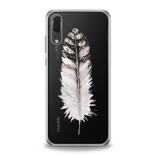 Lex Altern Elegant Feather Theme Huawei Honor Case