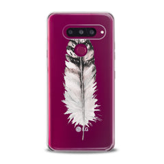 Lex Altern TPU Silicone Phone Case Elegant Feather Theme