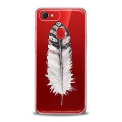 Lex Altern TPU Silicone Oppo Case Elegant Feather Theme