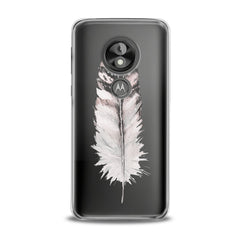 Lex Altern TPU Silicone Phone Case Elegant Feather Theme