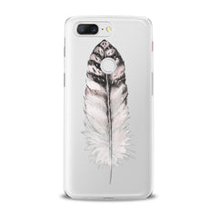 Lex Altern TPU Silicone OnePlus Case Elegant Feather Theme