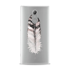 Lex Altern TPU Silicone Sony Xperia Case Elegant Feather Theme