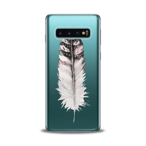Lex Altern Elegant Feather Theme Samsung Galaxy Case