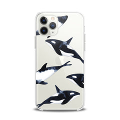 Lex Altern TPU Silicone iPhone Case Whale Family