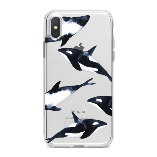 Lex Altern Whale Family Phone Case for your iPhone & Android phone.