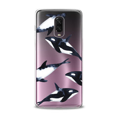 Lex Altern TPU Silicone Phone Case Whale Family