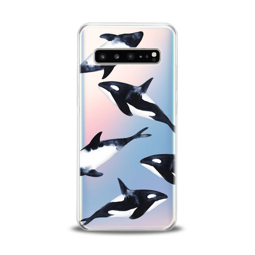 Lex Altern Whale Family Samsung Galaxy Case