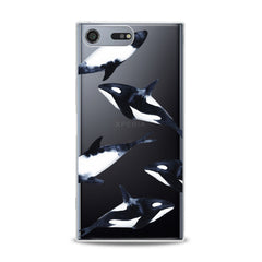 Lex Altern TPU Silicone Sony Xperia Case Whale Family