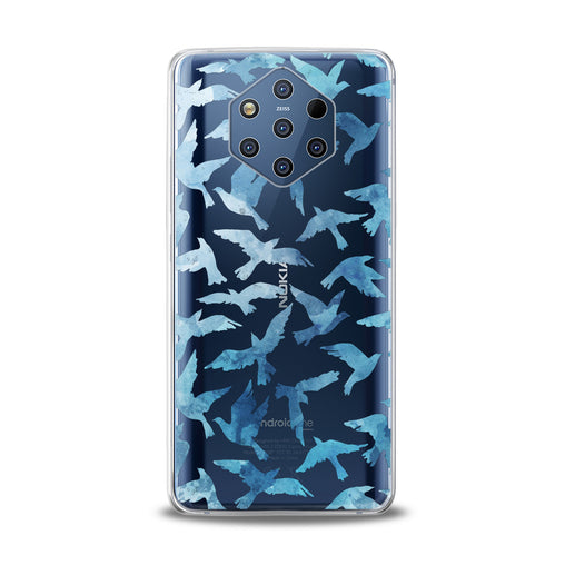 Lex Altern Printed Blue Doves Nokia Case
