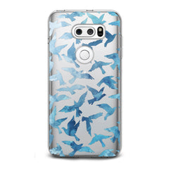Lex Altern TPU Silicone LG Case Printed Blue Doves