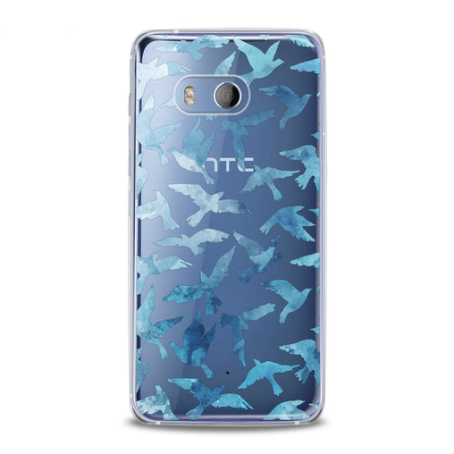 Lex Altern Printed Blue Doves HTC Case