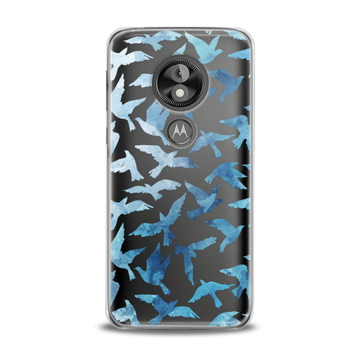 Lex Altern Printed Blue Doves Motorola Case