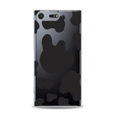 Lex Altern TPU Silicone Sony Xperia Case Black Leopard Pattern