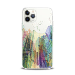 Lex Altern TPU Silicone iPhone Case Watercolor City