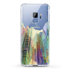 Lex Altern TPU Silicone Samsung Galaxy Case Watercolor City