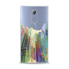 Lex Altern TPU Silicone Sony Xperia Case Watercolor City