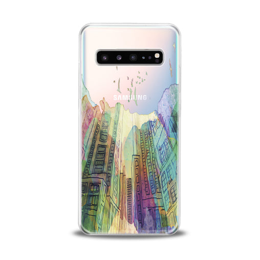 Lex Altern Watercolor City Samsung Galaxy Case