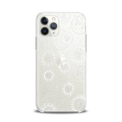 Lex Altern TPU Silicone iPhone Case White Celestial Pattern