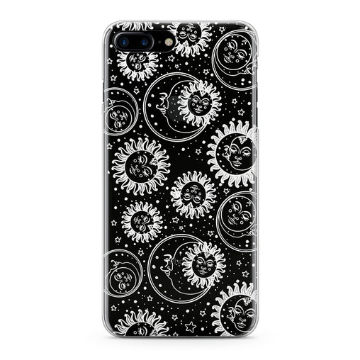 Lex Altern White Celestial Pattern Phone Case for your iPhone & Android phone.