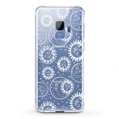 Lex Altern TPU Silicone Samsung Galaxy Case White Celestial Pattern