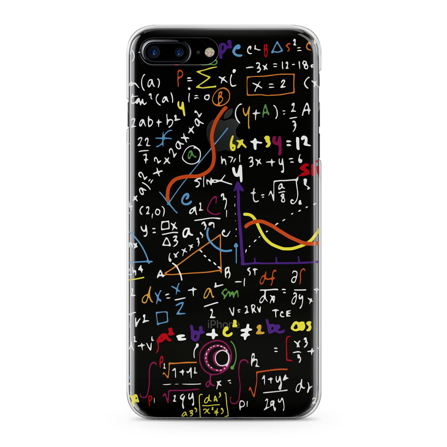 Lex Altern Cute Math Pattern Phone Case for your iPhone & Android phone.