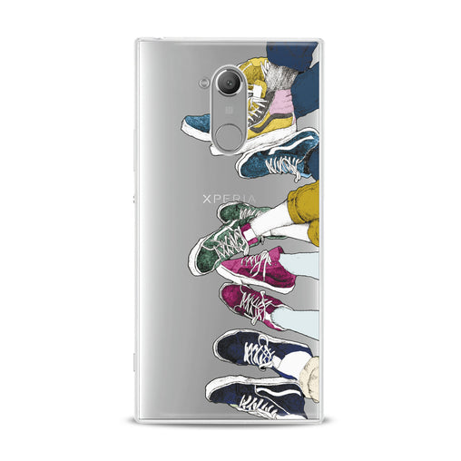Lex Altern Nice Sneakers Print Sony Xperia Case