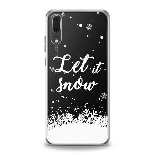 Lex Altern Snowy Quote Theme Huawei Honor Case