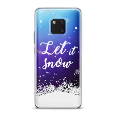 Lex Altern TPU Silicone Huawei Honor Case Snowy Quote Theme