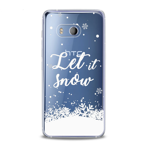 Lex Altern Snowy Quote Theme HTC Case