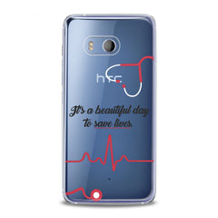 Lex Altern TPU Silicone HTC Case Medical Theme