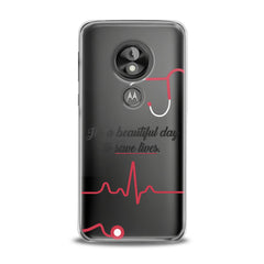 Lex Altern TPU Silicone Motorola Case Medical Theme