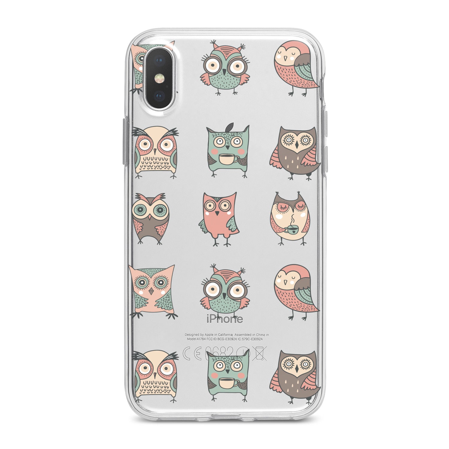 Lex Altern Adorable Owls Phone Case for your iPhone & Android phone.